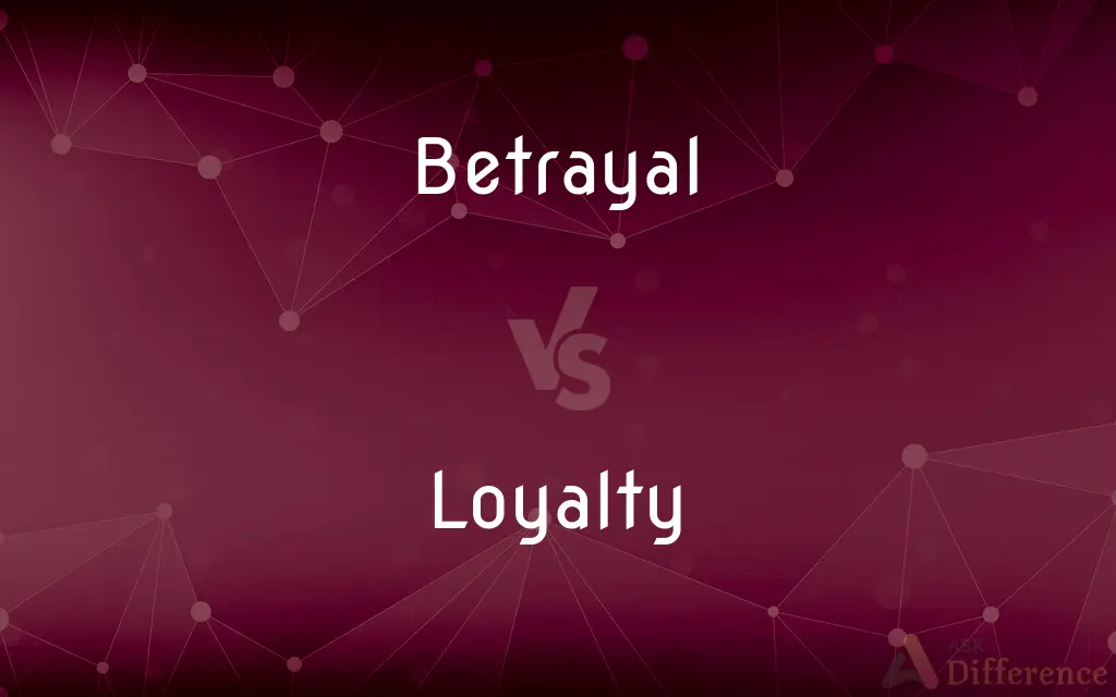 Betrayal vs. Loyalty — What's the Difference?