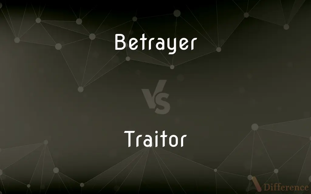 Betrayer vs. Traitor — What's the Difference?