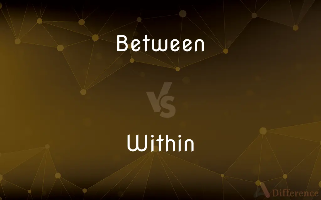 Between vs. Within — What's the Difference?