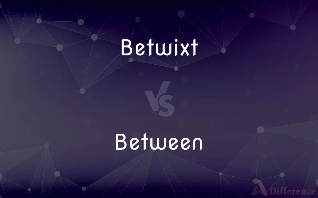 Betwixt vs. Between — What's the Difference?