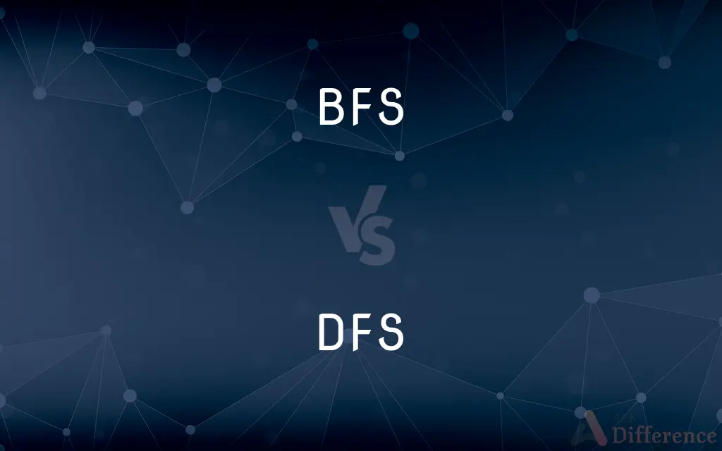 BFS vs. DFS — What's the Difference?