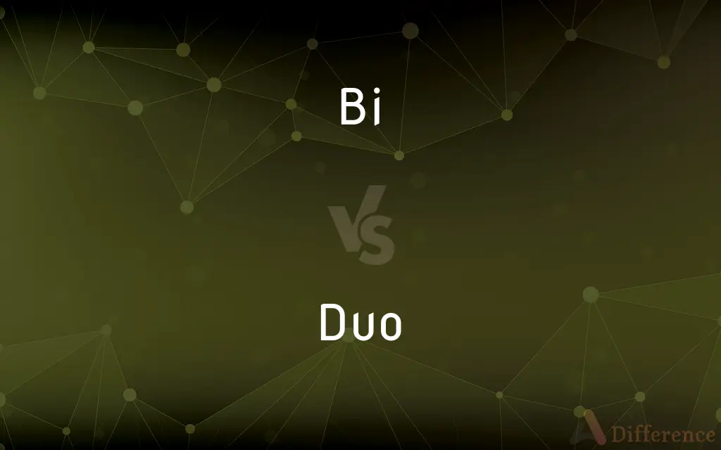 Bi vs. Duo — What's the Difference?