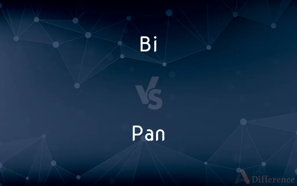 Bi vs. Pan — What's the Difference?