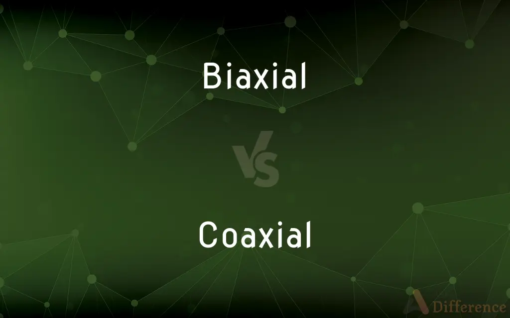 Biaxial vs. Coaxial — What's the Difference?