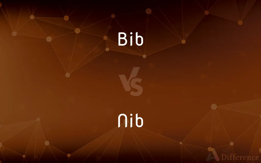 Bib vs. Nib — What's the Difference?