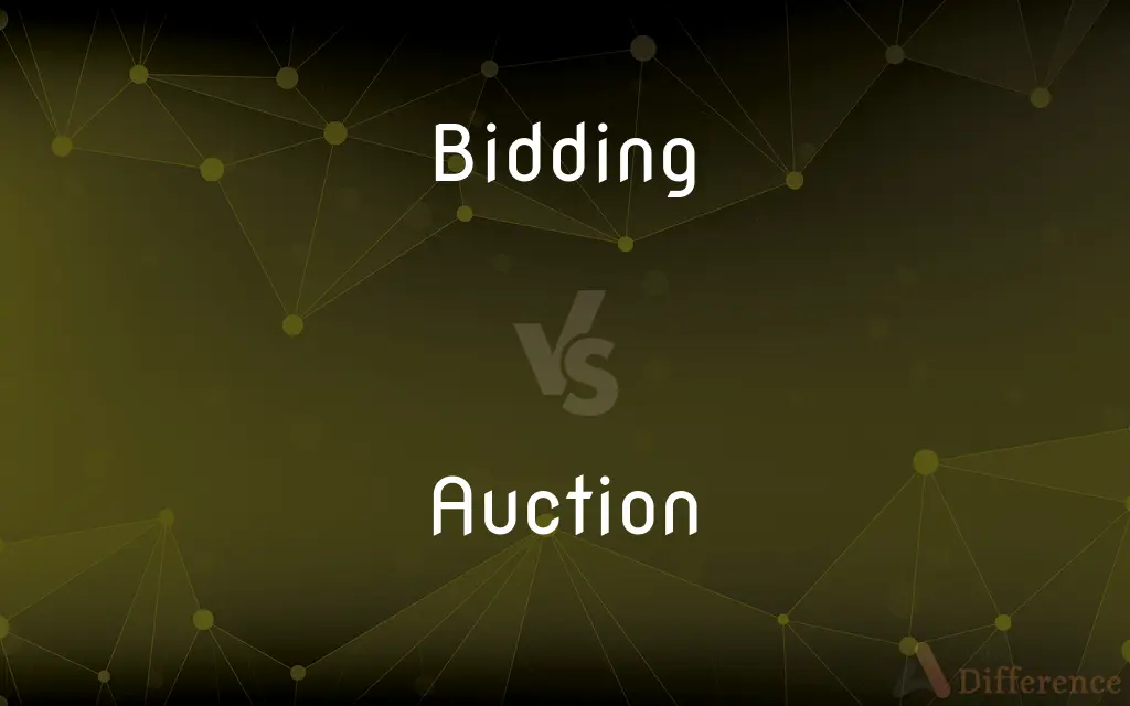 Bidding vs. Auction — What's the Difference?
