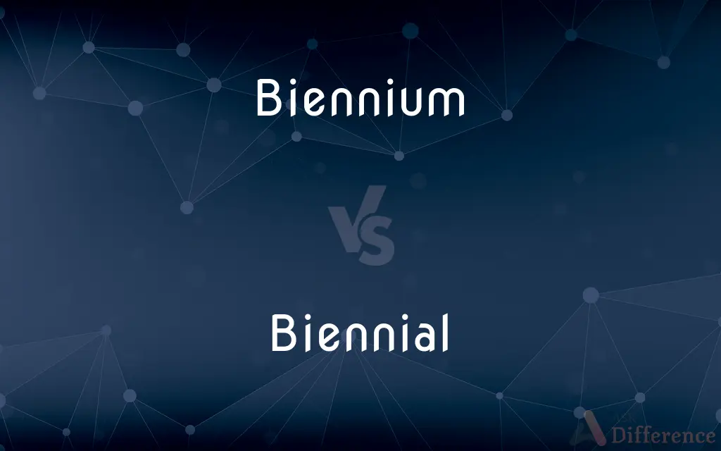 Biennium vs. Biennial — What's the Difference?