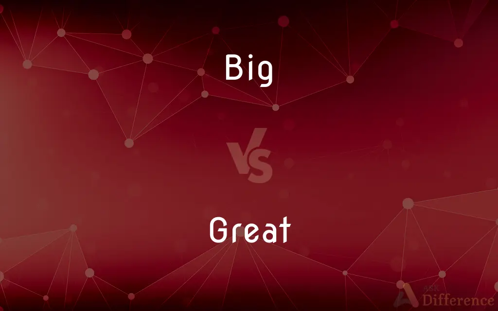 Big vs. Great — What's the Difference?