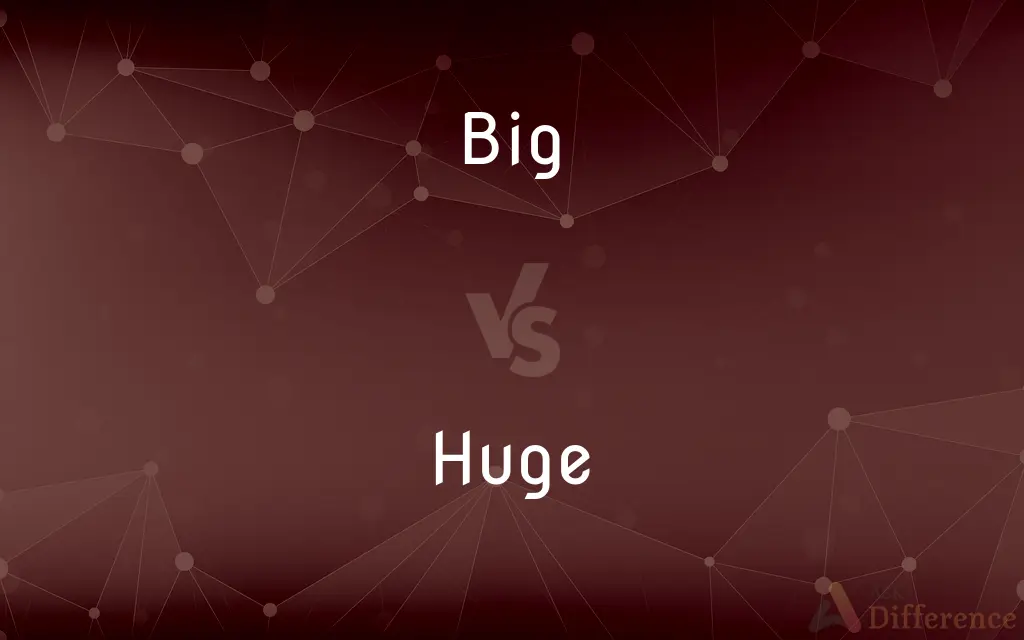 Big vs. Huge — What's the Difference?