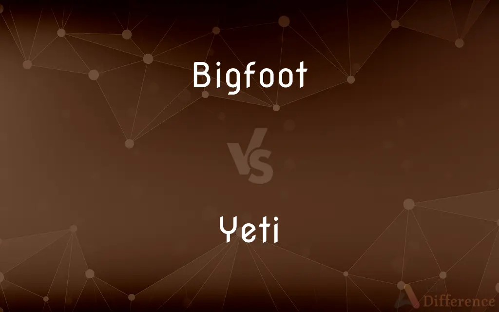 Bigfoot vs. Yeti — What's the Difference?