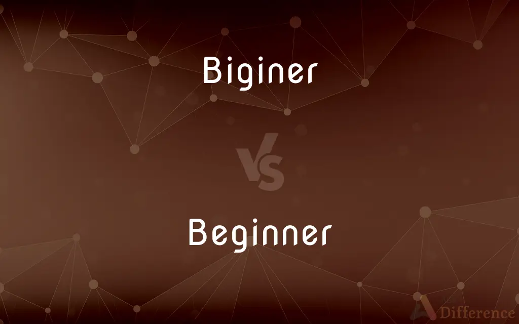 Biginer vs. Beginner — Which is Correct Spelling?