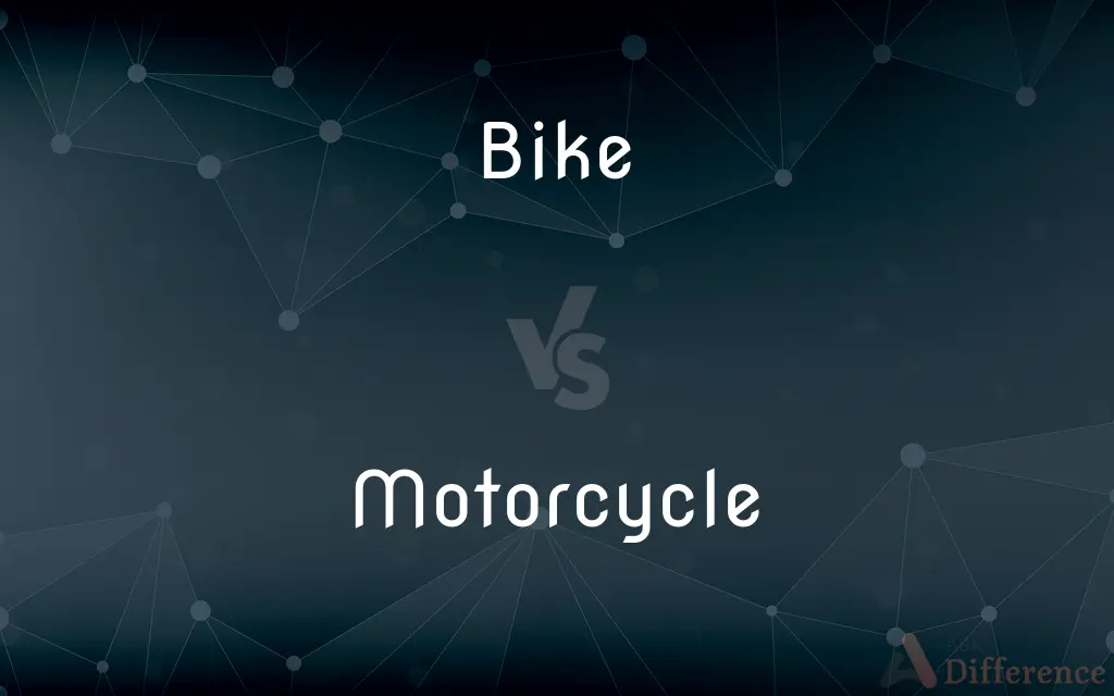 Bike vs. Motorcycle — What's the Difference?