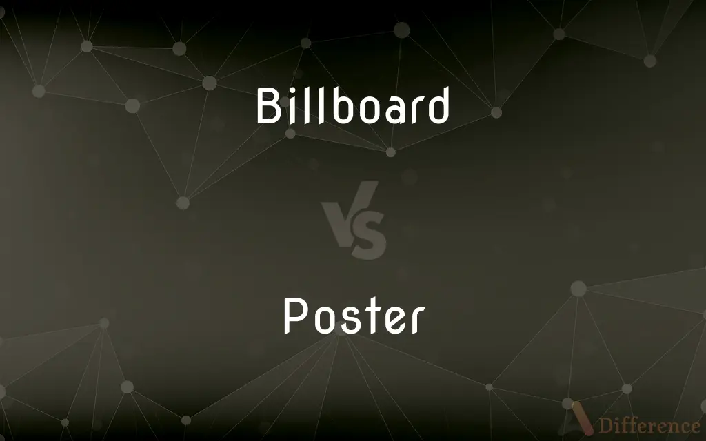 Billboard vs. Poster — What's the Difference?