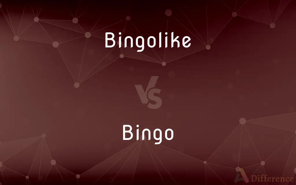 Bingolike vs. Bingo — What's the Difference?