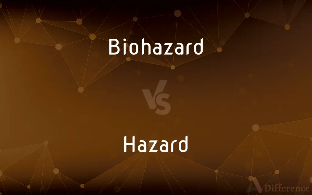 Biohazard vs. Hazard — What's the Difference?