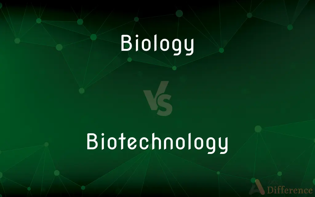 Biology vs. Biotechnology — What's the Difference?