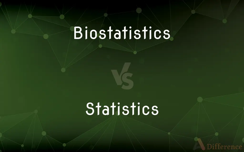 Biostatistics vs. Statistics — What's the Difference?