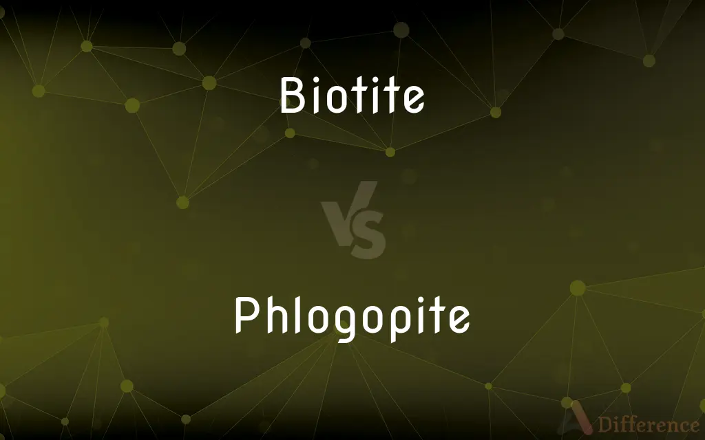 Biotite vs. Phlogopite — What's the Difference?