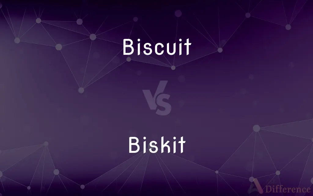 Biscuit vs. Biskit — Which is Correct Spelling?