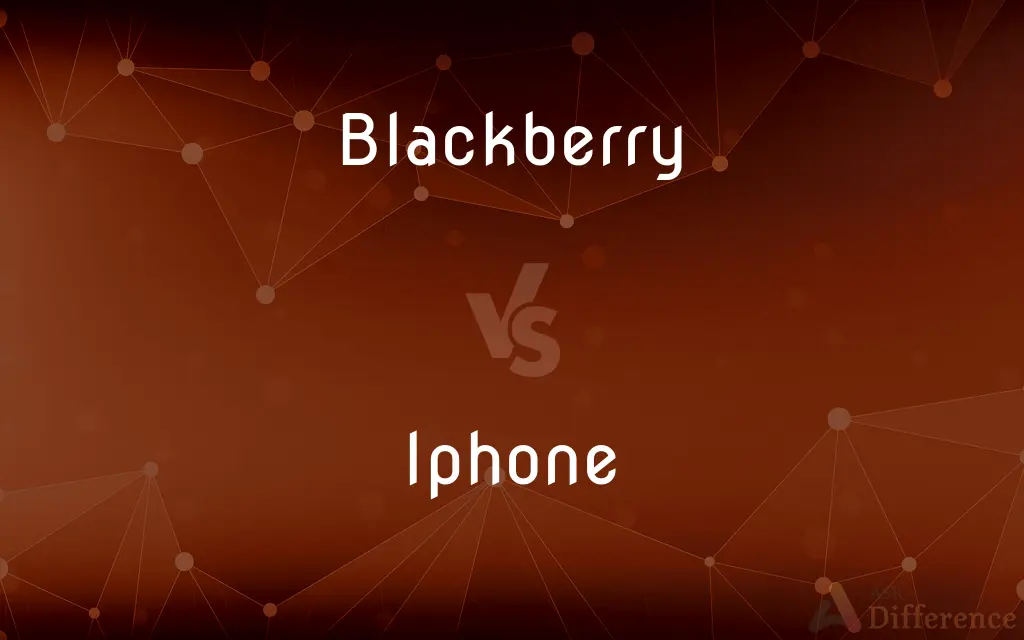 Blackberry vs. Iphone — What's the Difference?