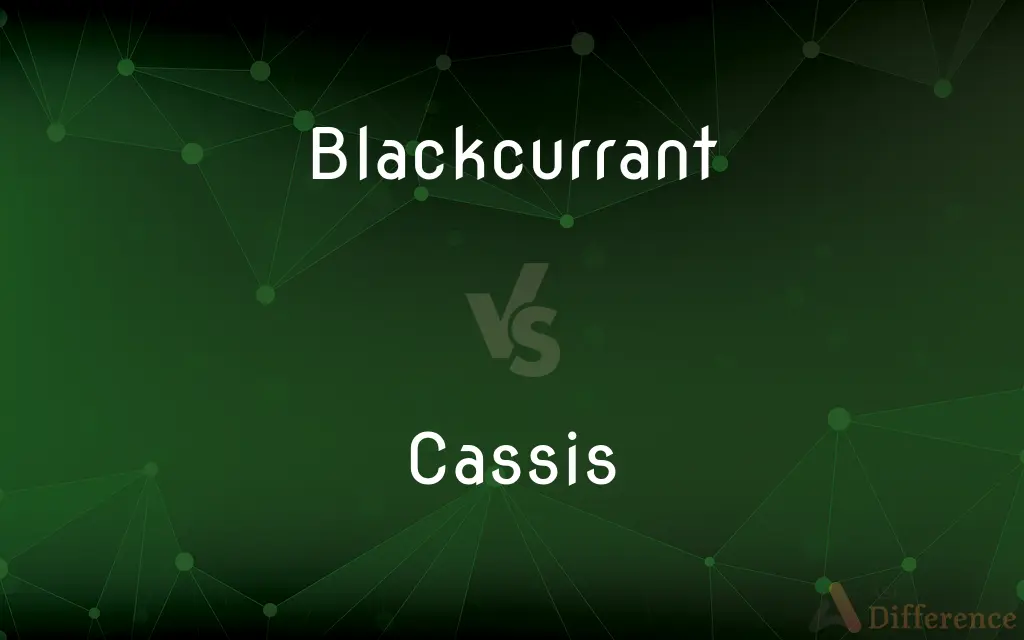 Blackcurrant vs. Cassis — What's the Difference?