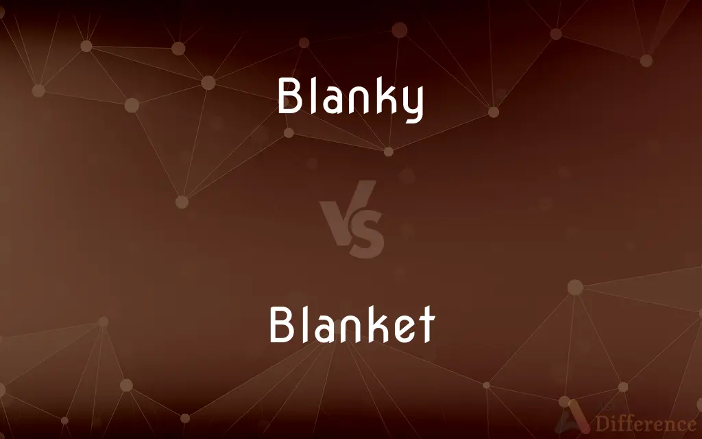 Blanky vs. Blanket — What's the Difference?
