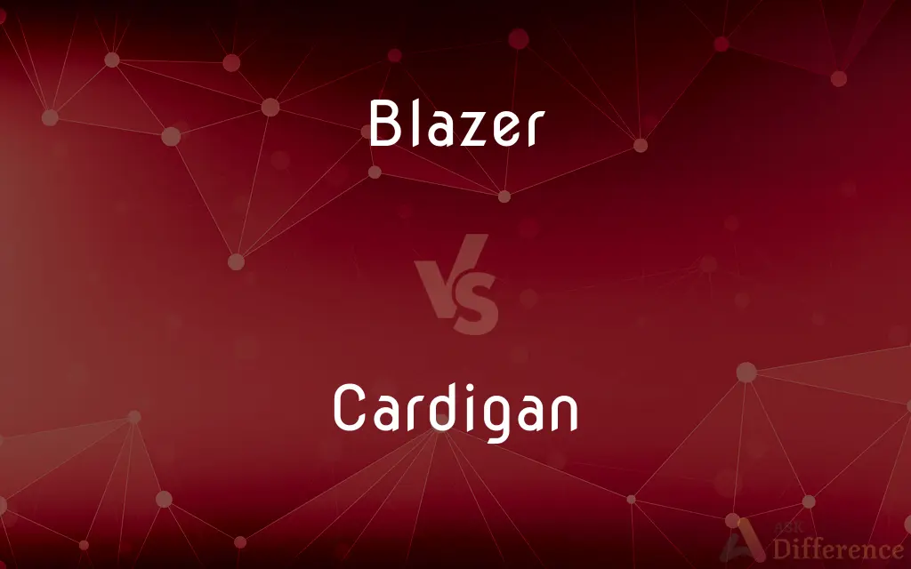 Blazer vs. Cardigan — What's the Difference?