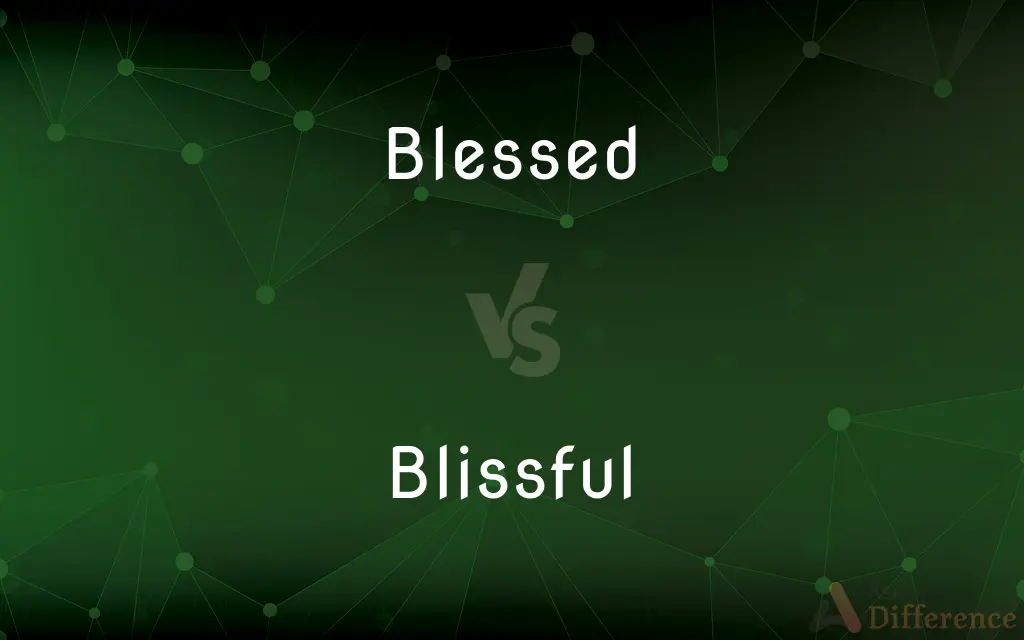 Blessed vs. Blissful — What's the Difference?