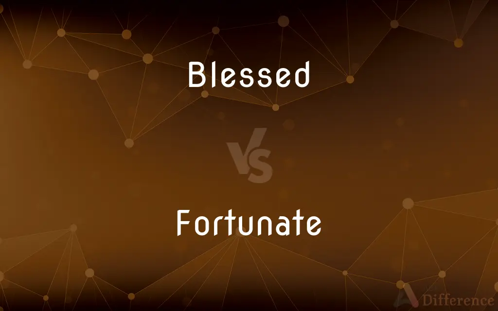 Blessed vs. Fortunate — What's the Difference?