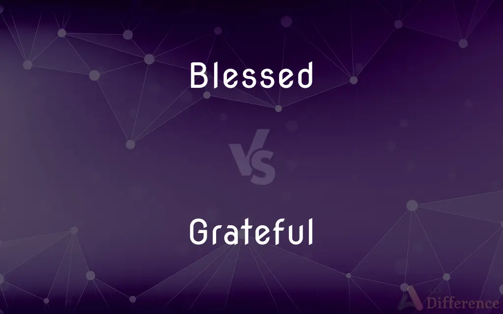 Blessed vs. Grateful — What's the Difference?