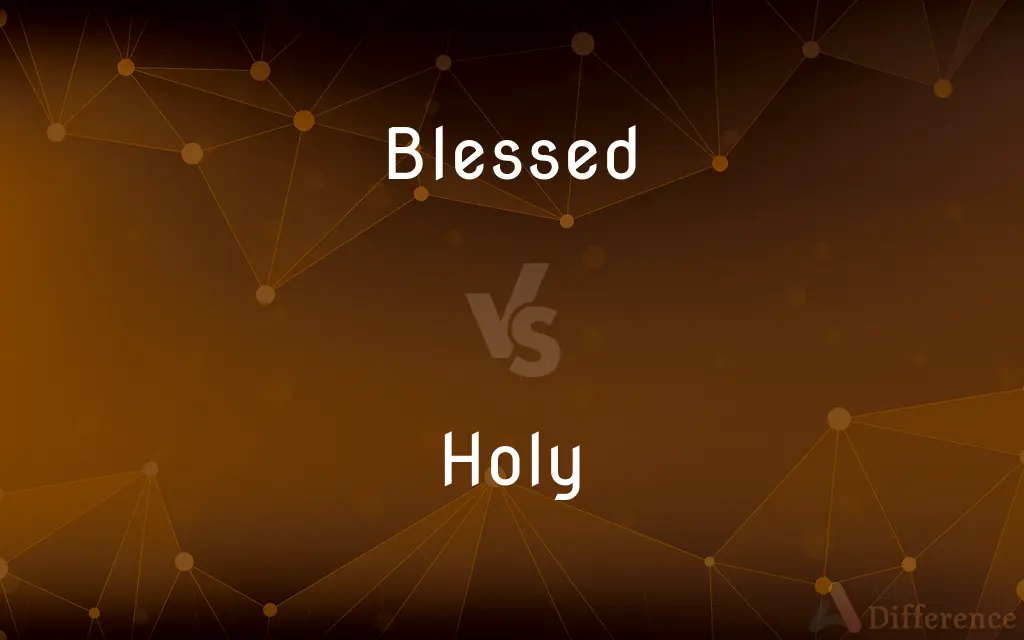 Blessed vs. Holy — What's the Difference?