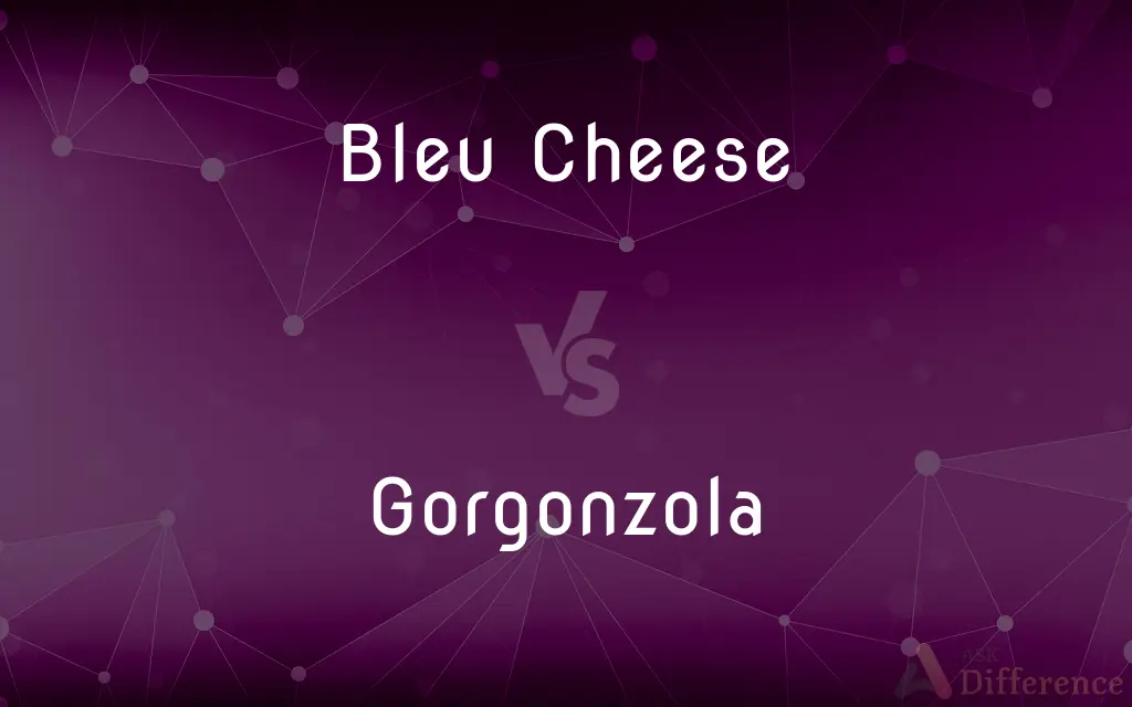 Bleu Cheese vs. Gorgonzola — What's the Difference?