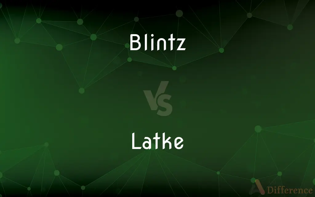 Blintz vs. Latke — What's the Difference?