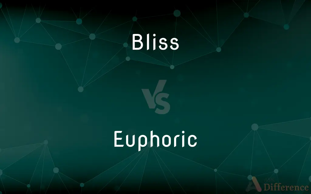 Bliss vs. Euphoric — What's the Difference?