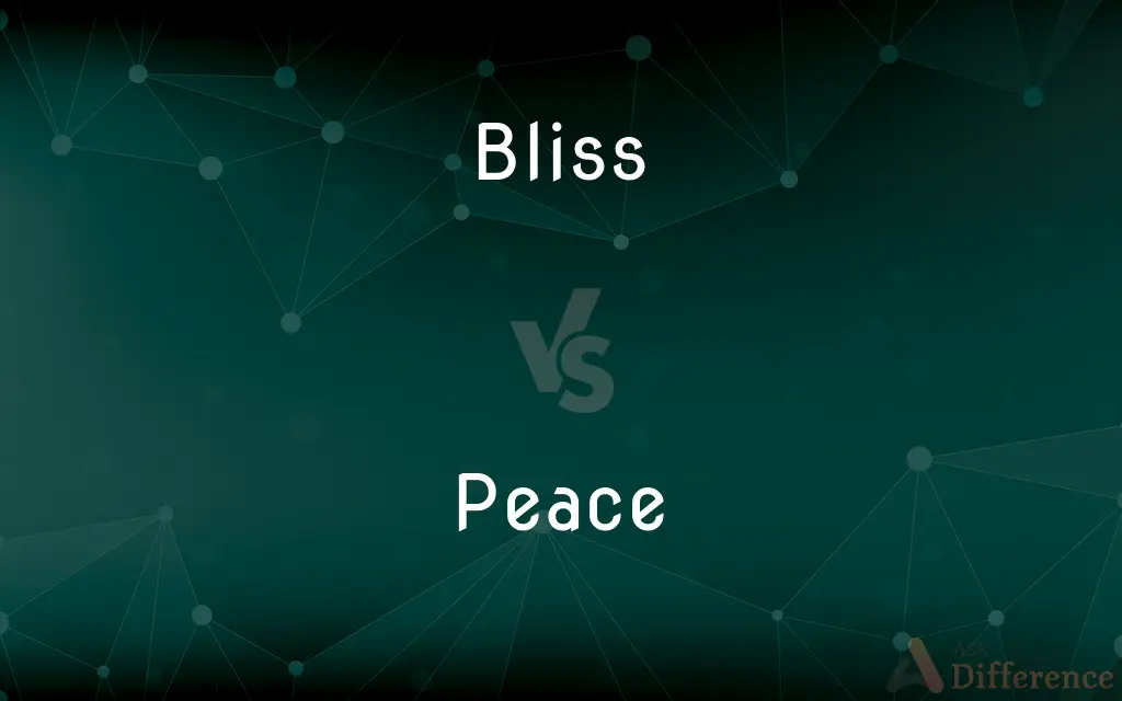 Bliss vs. Peace