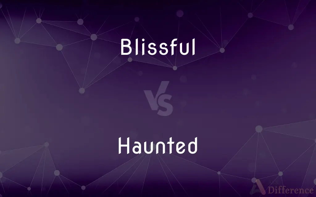 Blissful vs. Haunted — What's the Difference?