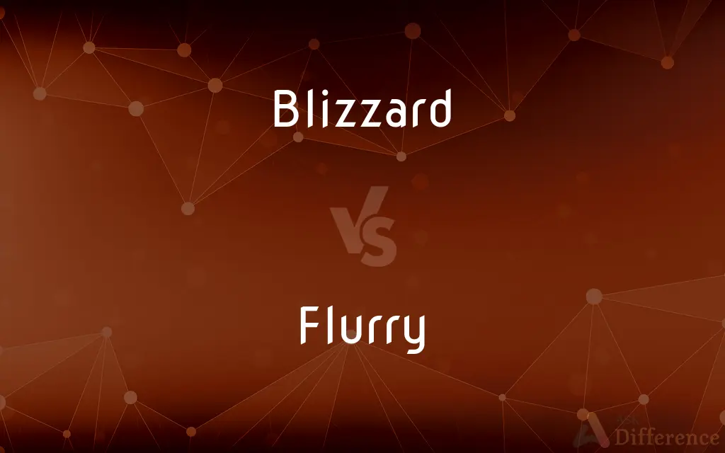 Blizzard vs. Flurry — What's the Difference?