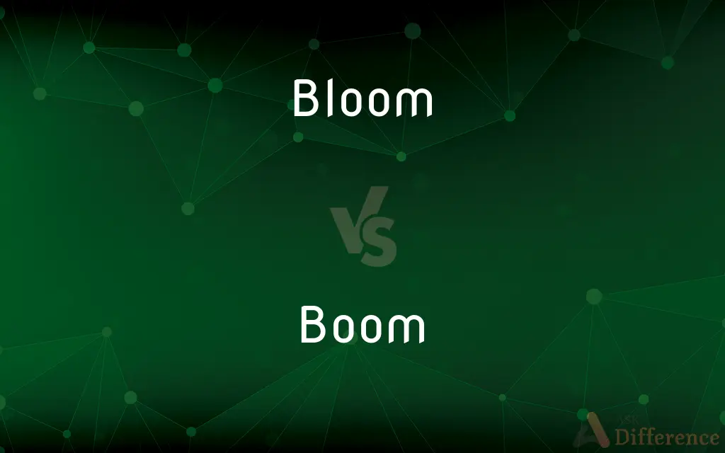 Bloom vs. Boom — What's the Difference?