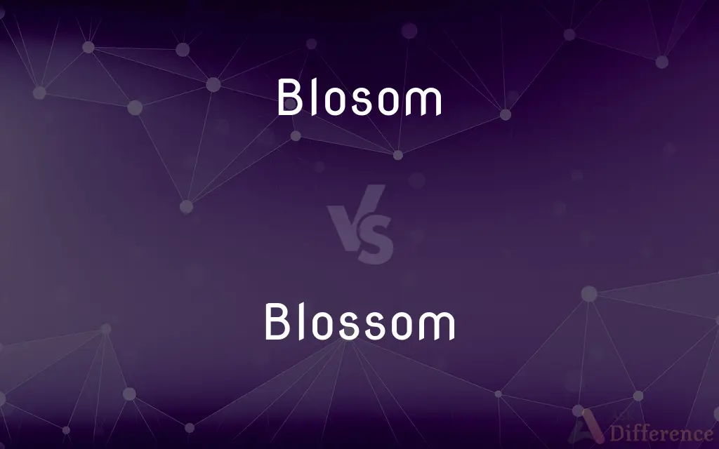 Blosom vs. Blossom — Which is Correct Spelling?