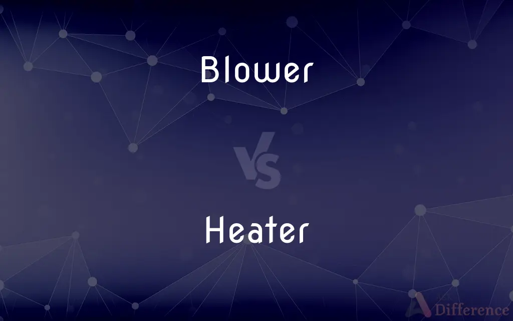 Blower vs. Heater — What's the Difference?