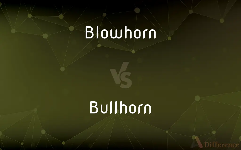 Blowhorn vs. Bullhorn — Which is Correct Spelling?