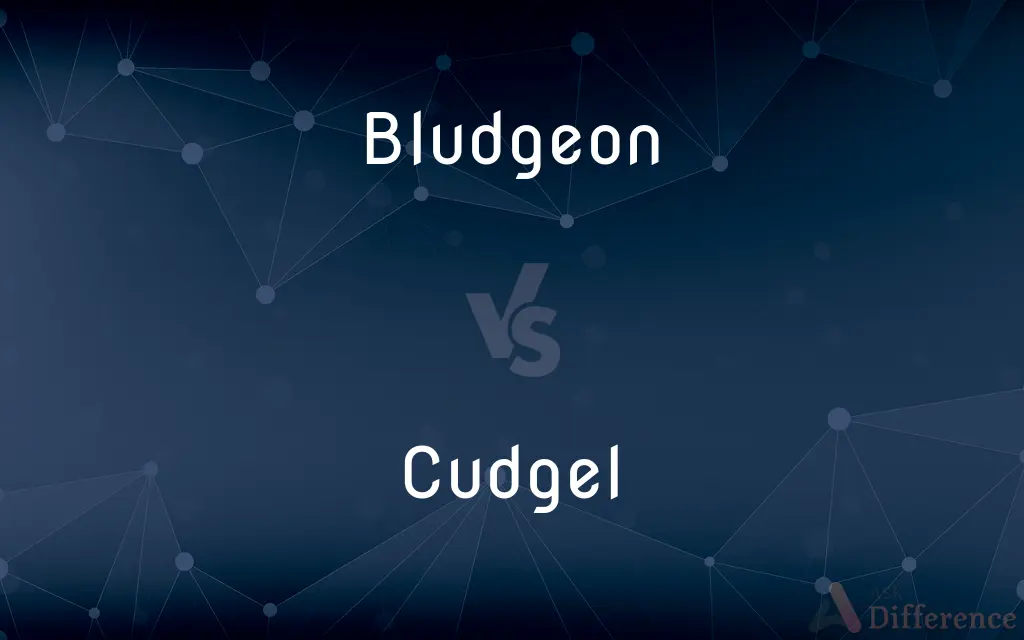 Bludgeon vs. Cudgel — What's the Difference?