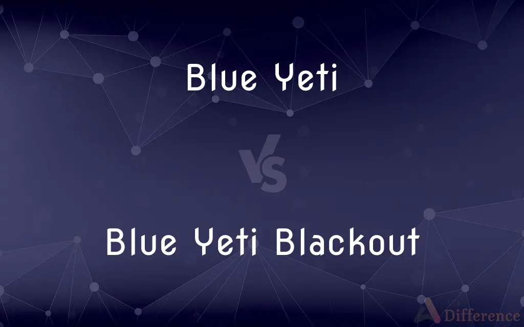 Blue Yeti vs. Blue Yeti Blackout — What's the Difference?