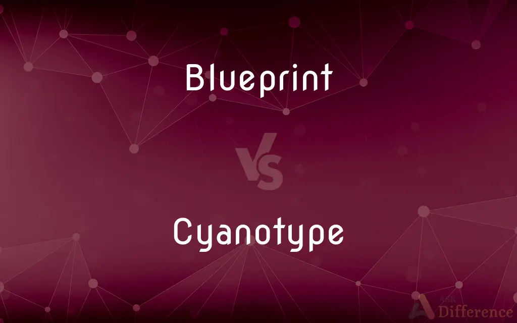 Blueprint vs. Cyanotype — What's the Difference?