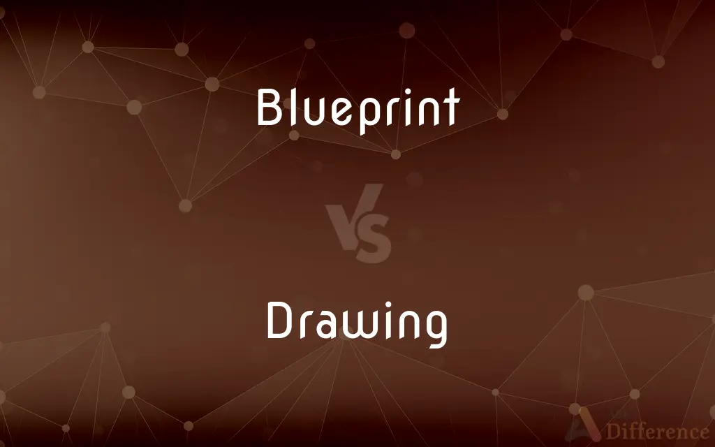 Blueprint vs. Drawing — What's the Difference?