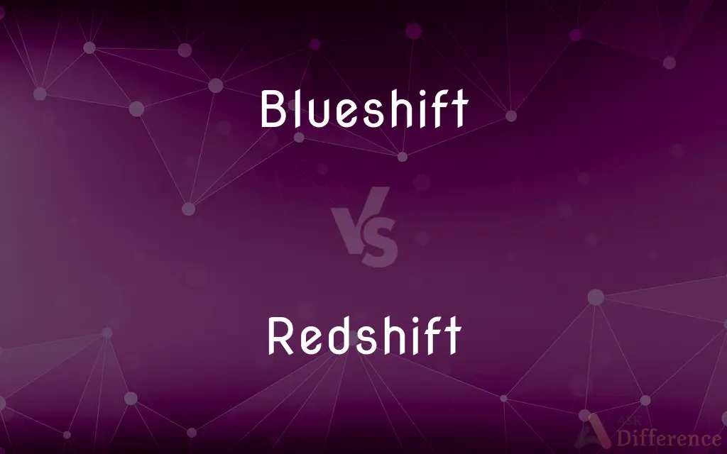Blueshift vs. Redshift — What's the Difference?