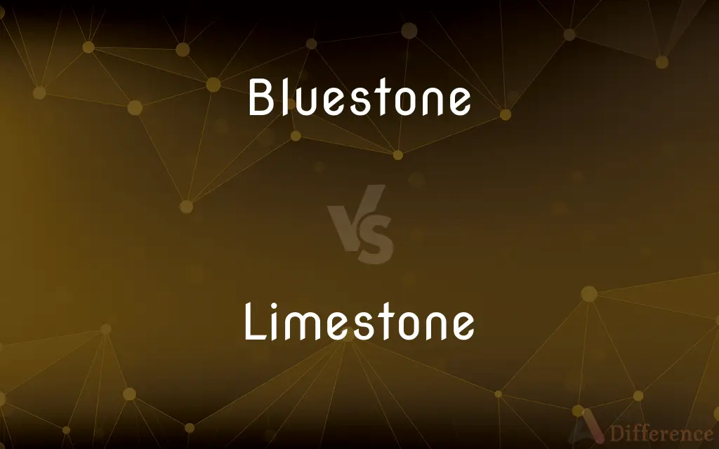 Bluestone vs. Limestone — What's the Difference?