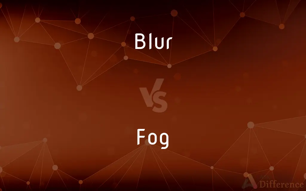 Blur vs. Fog — What's the Difference?