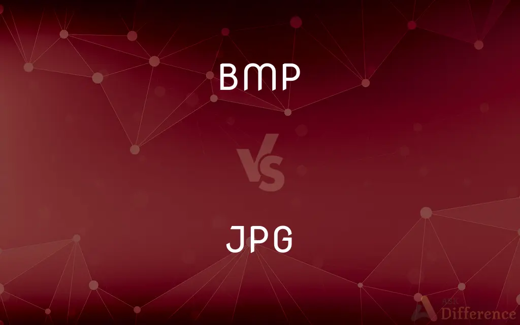 BMP vs. JPG — What's the Difference?