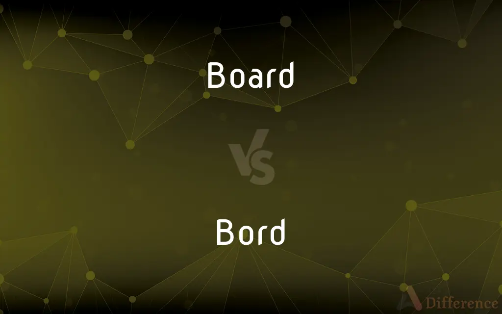 Board vs. Bord — Which is Correct Spelling?